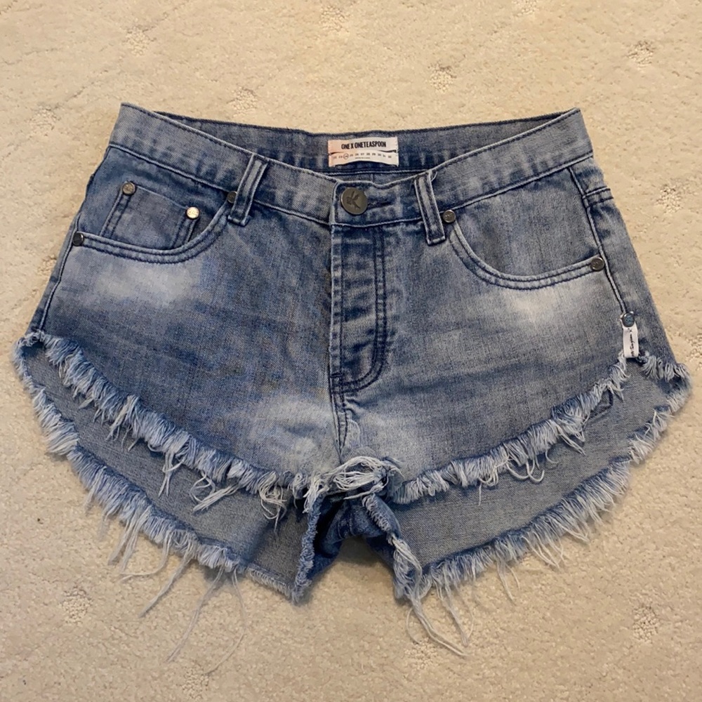 One Teaspoon Brando low waisted Jean short
